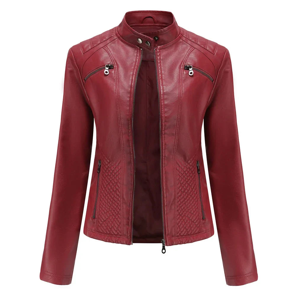 Jaqueta Feminina Casual com Zíper Estilo Streetwear - (Promoção de Inverno 2025)