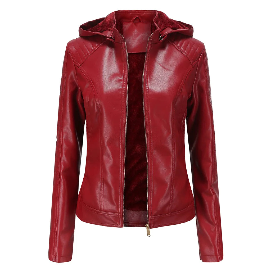 Jaqueta Feminina Oversized com Capuz de Inverno - (Promoção de Inverno 2025)