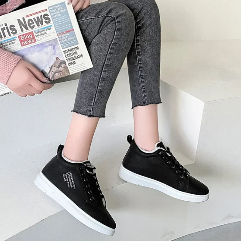 Bota Feminina Para Inverno Forro de Algodão (Promoção de Inverno 2025)