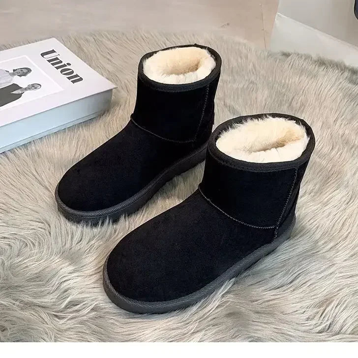 Bota Feminina Para Inverno Plataforma Antiderrapante Impermeável (Promoção de Inverno 2025)