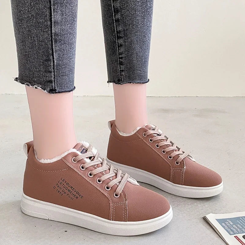 Bota Feminina Para Inverno Forro de Algodão (Promoção de Inverno 2025)