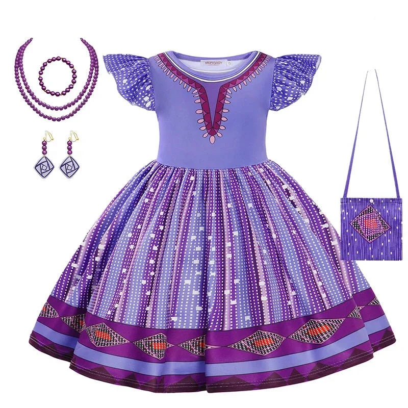 Fantasia Princesa Asha Verão - Wish