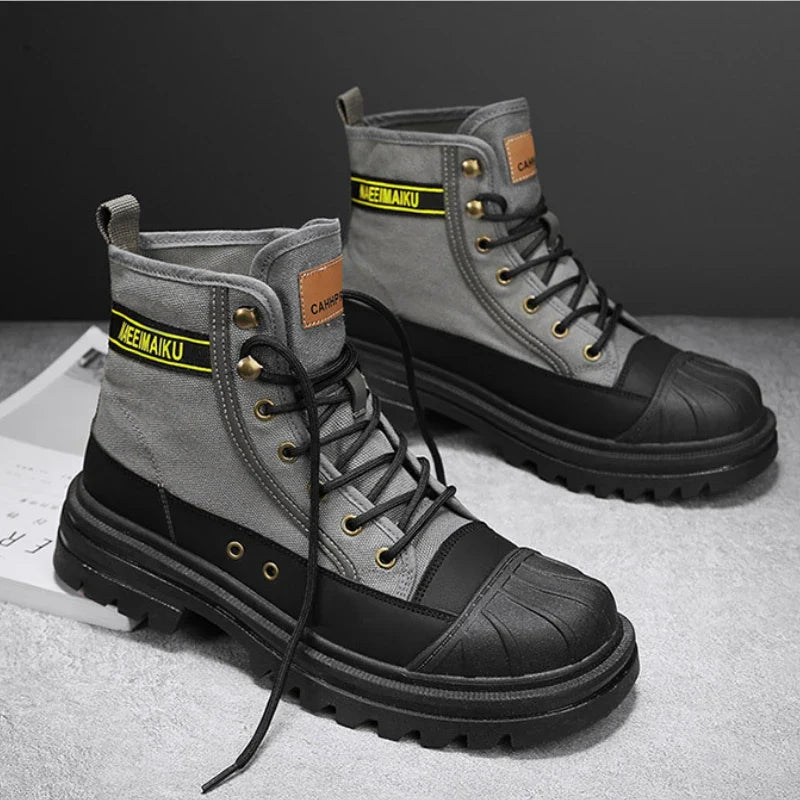 Bota Masculina Para Inverno Cano Alto (Promoção de Inverno 2025)
