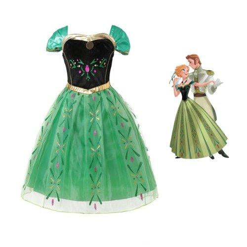 Anna Frozen Luxo - Fantasia Infantil - Princesas