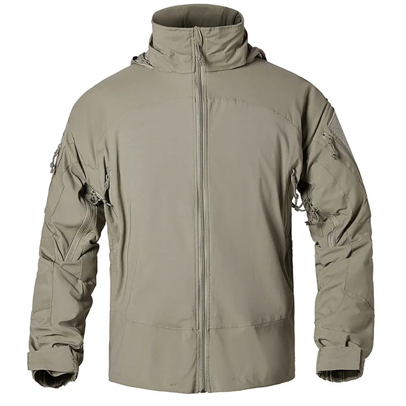 Jaqueta Masculina Tática Softshell Leve - (Promoção de Inverno 2025)
