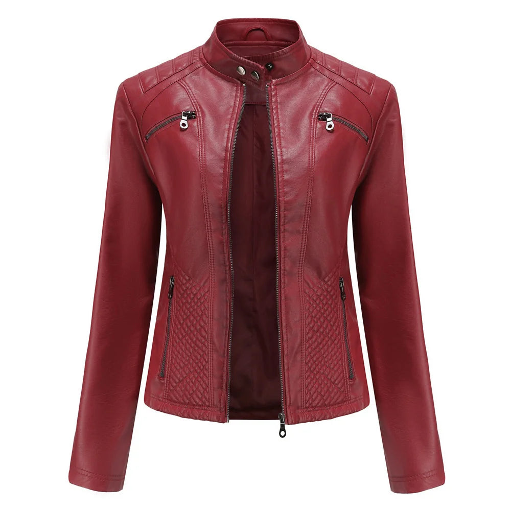 Jaqueta Feminina Casual com Zíper Estilo Streetwear - (Promoção de Inverno 2025)