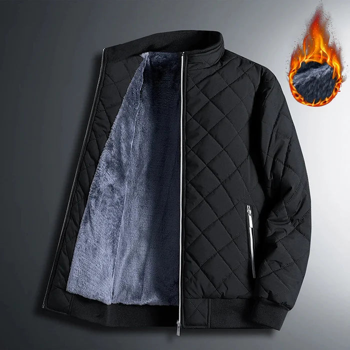 Jaqueta Masculina com Forro Macio Estilo Xadrez