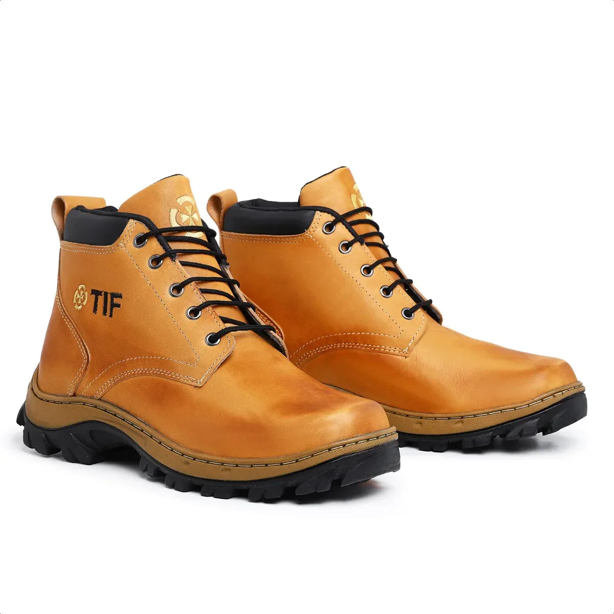 Bota Coturno Masculina com Design Robusto Estilo Sofisticado - (Promoção de Inverno 2025)