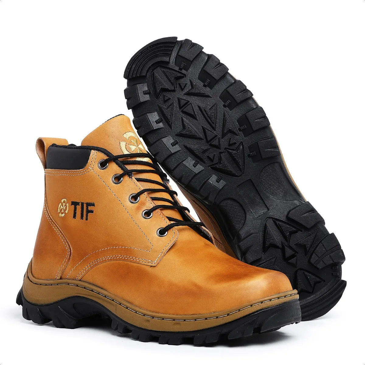 Bota Coturno Masculina com Design Robusto Estilo Sofisticado - (Promoção de Inverno 2025)