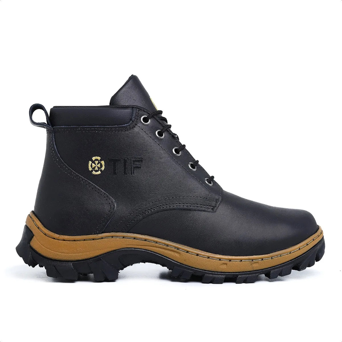 Bota Coturno Masculina com Design Robusto Estilo Sofisticado - (Promoção de Inverno 2025)