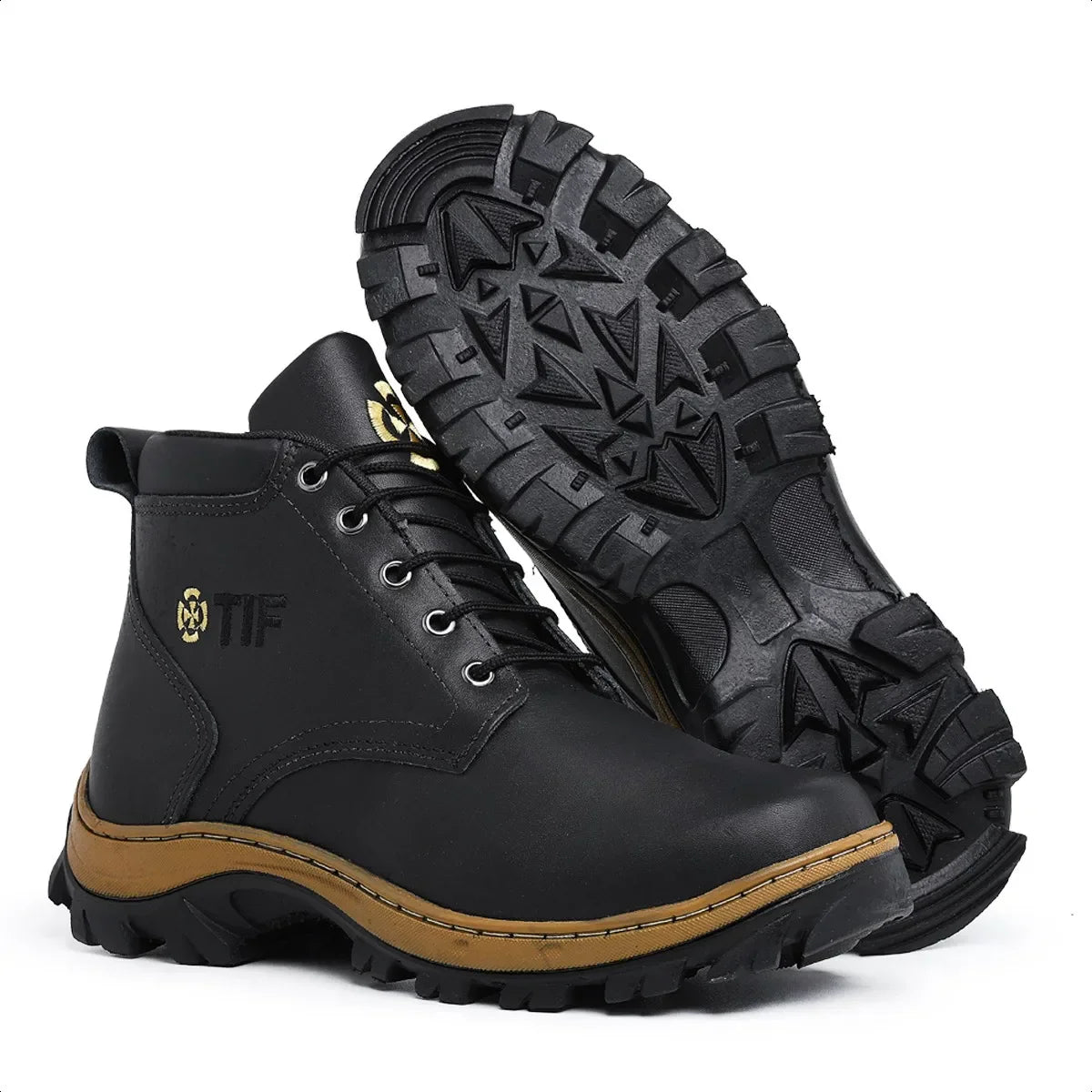 Bota Coturno Masculina com Design Robusto Estilo Sofisticado - (Promoção de Inverno 2025)