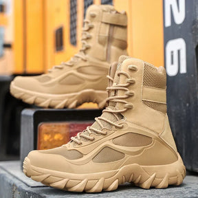 Bota Tática Masculina Leve Antiderrapante - (Promoção de Inverno 2025)