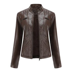 Jaqueta Feminina Casual com Zíper Estilo Streetwear - (Promoção de Inverno 2025)