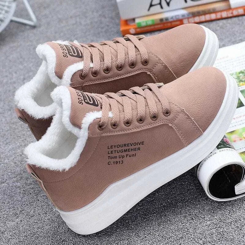 Bota Feminina Para Inverno Forro de Algodão (Promoção de Inverno 2025)