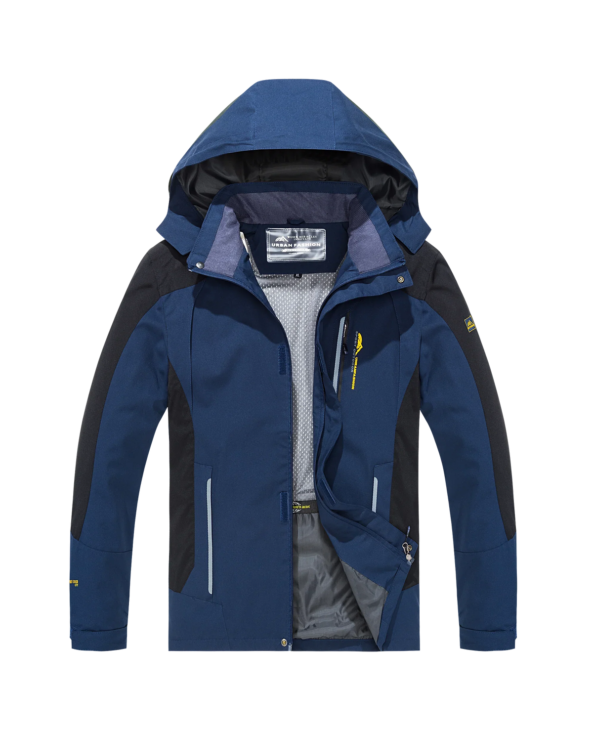 Jaqueta Masculina Impermeável para Trilha e Pesca com Proteção Contra Vento - (Promoção de Inverno 2025)