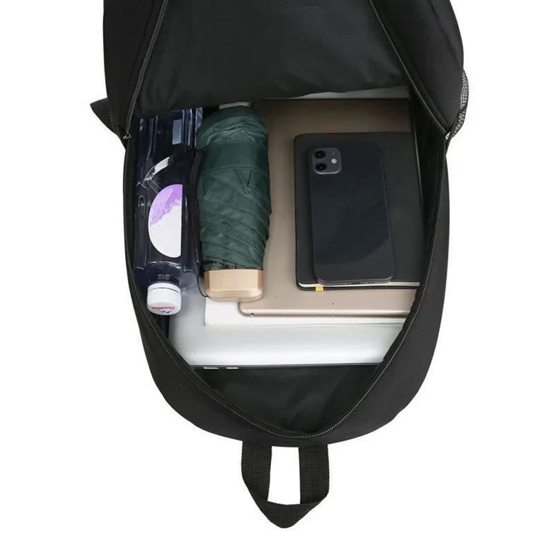 Mochila Unissex Estilo Casual com Alças Duplas para Notebook — Ideal para Viagem e Uso Diário