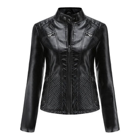 Jaqueta Feminina Casual com Zíper Estilo Streetwear - (Promoção de Inverno 2025)
