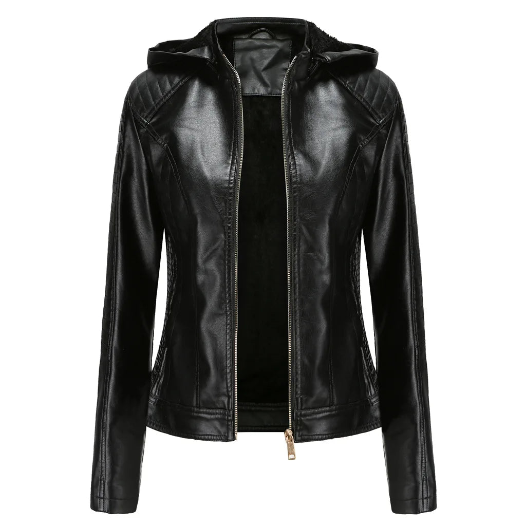 Jaqueta Feminina Oversized com Capuz de Inverno - (Promoção de Inverno 2025)