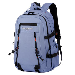 Mochila Unissex Fashion de Grande Capacidade com Compartimento Para Notebook