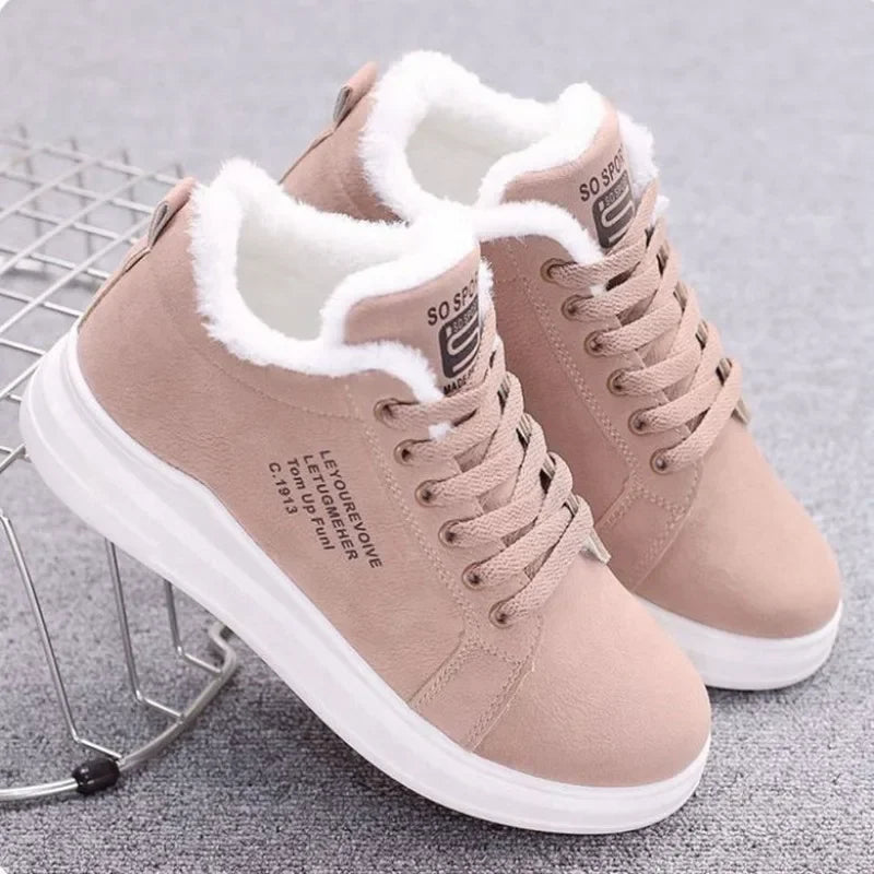 Bota Feminina Para Inverno Forro de Algodão (Promoção de Inverno 2025)