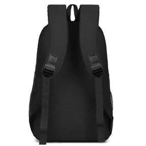 Mochila Unissex Estilo Casual com Alças Duplas para Notebook — Ideal para Viagem e Uso Diário