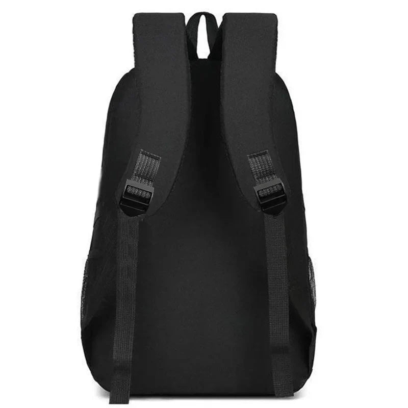Mochila Unissex Estilo Casual com Alças Duplas para Notebook — Ideal para Viagem e Uso Diário