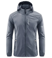 Jaqueta Masculina Ultraleve Proteção Solar e Secagem Rápida - (Promoção de Verão 2025)