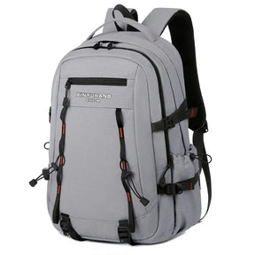 Mochila Unissex Fashion de Grande Capacidade com Compartimento Para Notebook