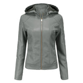 Jaqueta Feminina Oversized com Capuz de Inverno - (Promoção de Inverno 2025)