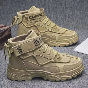 Bota Masculina Estilo Britânico Antiderrapante Confortável (Promoção de Inverno 2025)