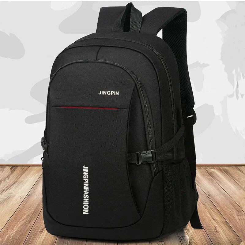 Mochila Unissex Estilo Casual com Alças Duplas para Notebook — Ideal para Viagem e Uso Diário