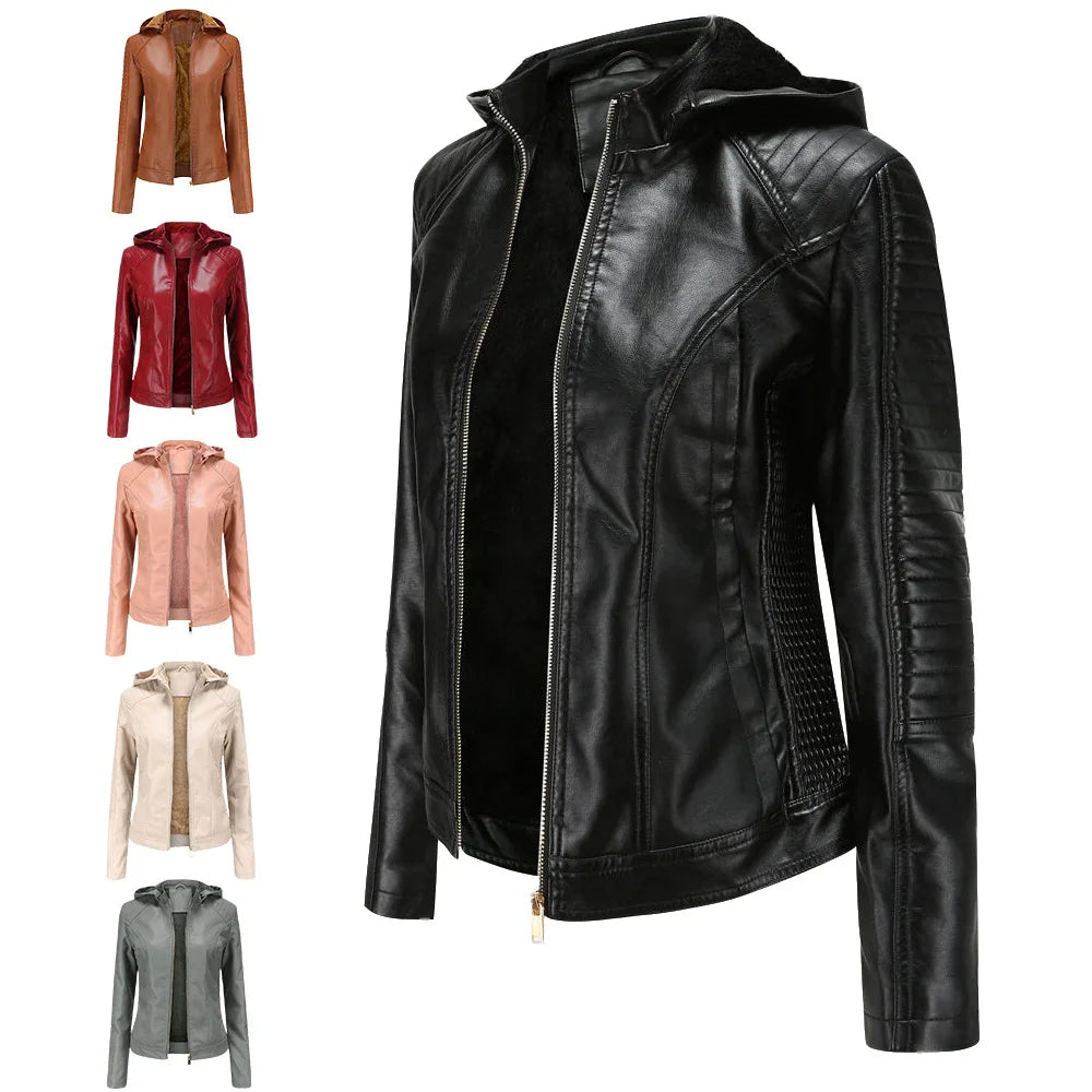 Jaqueta Feminina Oversized com Capuz de Inverno - (Promoção de Inverno 2025)