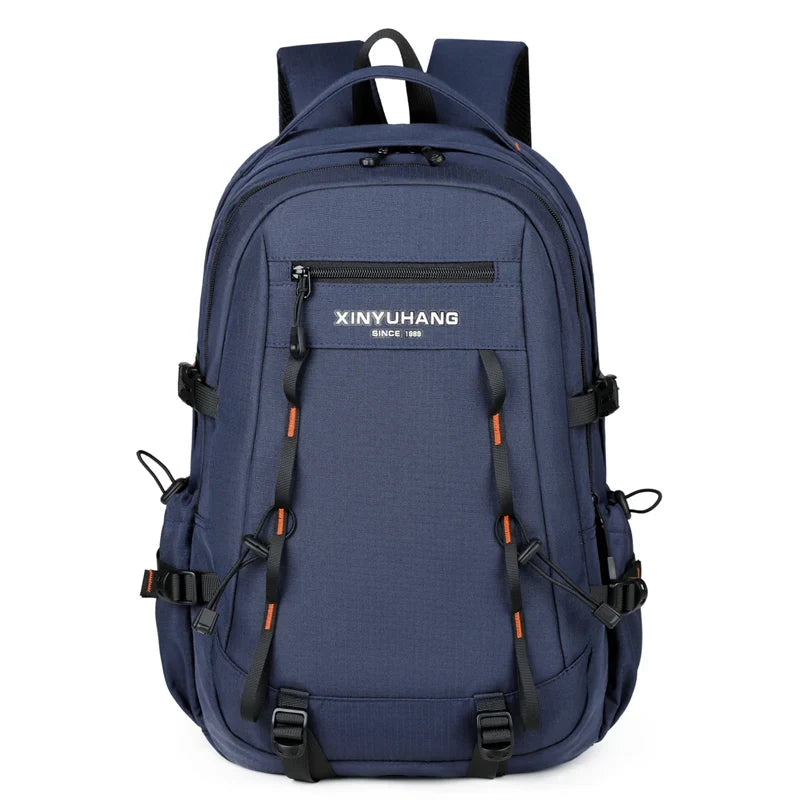 Mochila Unissex Fashion de Grande Capacidade com Compartimento Para Notebook