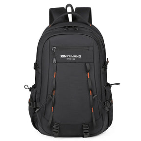 Mochila Unissex Fashion de Grande Capacidade com Compartimento Para Notebook