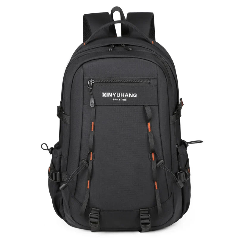 Mochila Unissex Fashion de Grande Capacidade com Compartimento Para Notebook