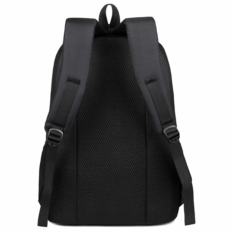 Mochila Unissex Casual de Grande Capacidade com Compartimento para Notebook 16”