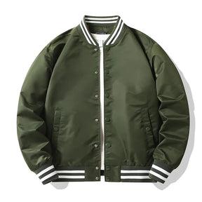 Casaco Masculino Unissex Estilo Baseball/Hip-Hop - (Promoção de Inverno 2025)