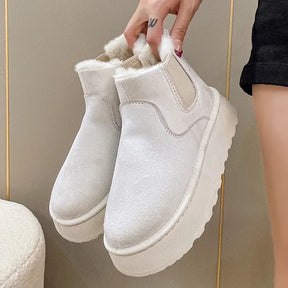 Bota Feminina Para Inverno Impermeável Antiderrapante com Forro (Promoção de Inverno 2025)