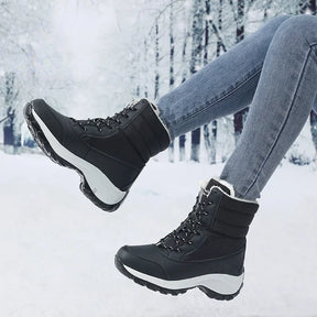 Bota Feminina com Plataforma Impermeável Antiderrapante - (Promoção de Inverno 2025)