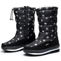 Bota Feminina Para Inverno Meio-Cano Impermeável (Promoção de Inverno 2025)