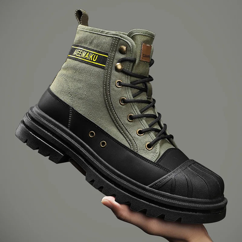 Bota Masculina Para Inverno Cano Alto (Promoção de Inverno 2025)