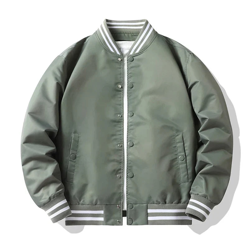 Casaco Masculino Unissex Estilo Baseball/Hip-Hop - (Promoção de Inverno 2025)