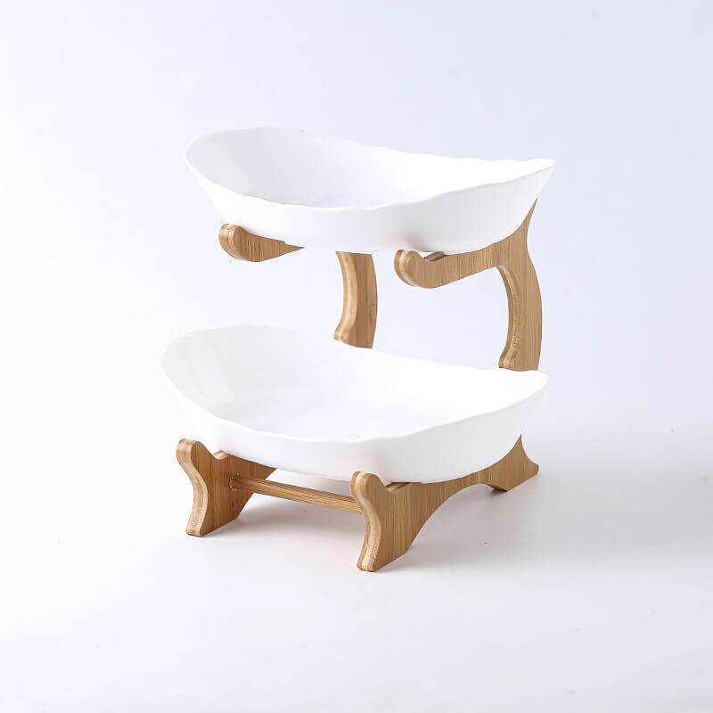Cesta de Mesa e Decoração em Bambu Cabana Real