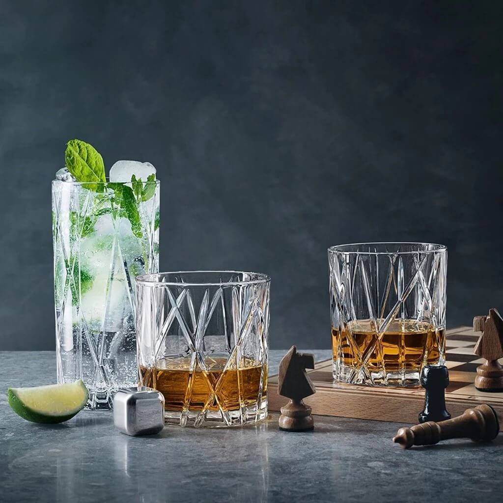 Jogo de Copos de Whisky Cabana Real
