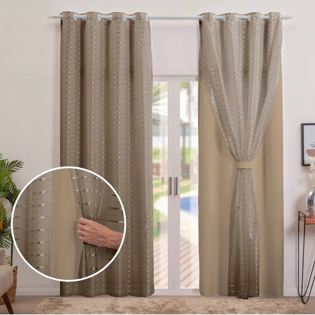 Cortina Blackout em Pvc Cabana Real