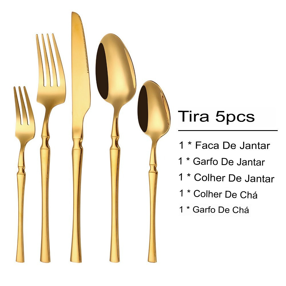 Jogo de Talheres Silver Cabana Real