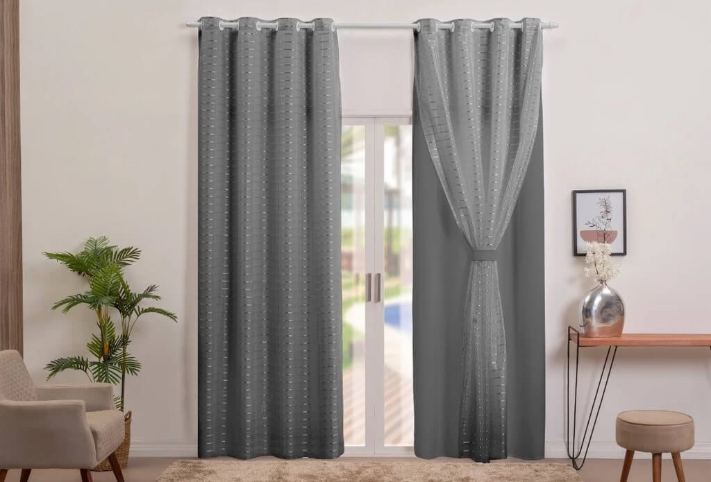Cortina Blackout em Pvc Cabana Real