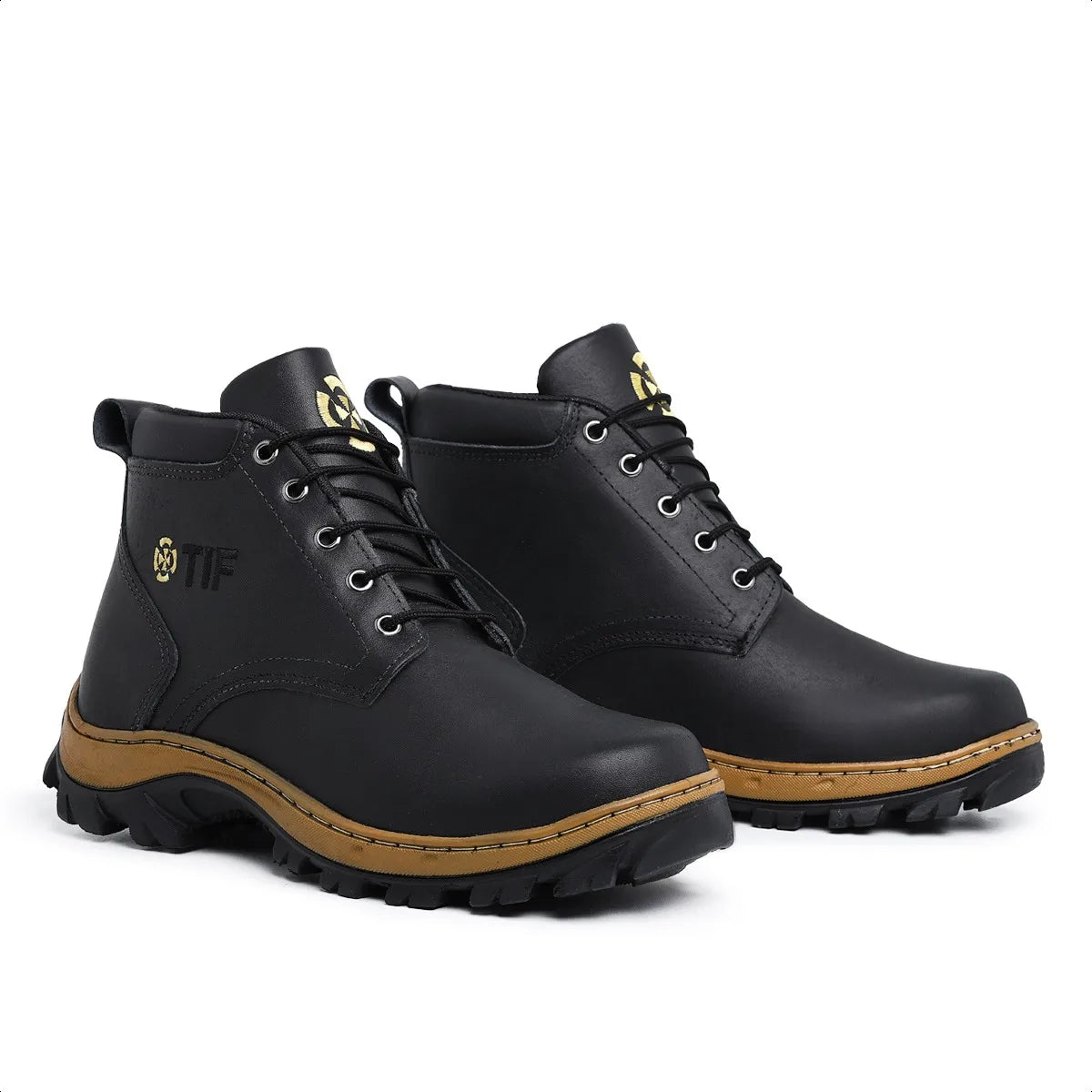 Bota Coturno Masculina com Design Robusto Estilo Sofisticado - (Promoção de Inverno 2025)