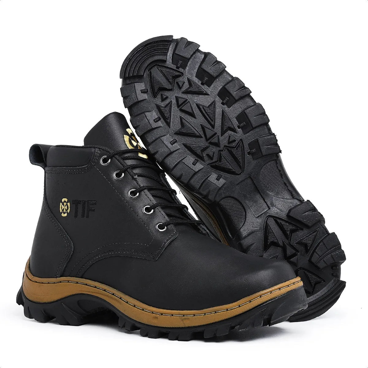 Bota Coturno Masculina com Design Robusto Estilo Sofisticado - (Promoção de Inverno 2025)