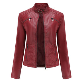 Jaqueta Feminina Casual com Zíper Estilo Streetwear - (Promoção de Inverno 2025)